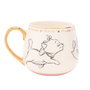Widdop & Co Tasse Marie Les Aristochats Disney en Porcelaine de Chine avec Détails Dorés et Illustrations Esquissées