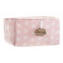 BigBuy Kids Panier Rose Étoiles