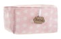 BigBuy Kids Panier Rose Étoiles