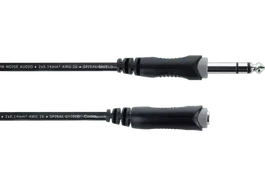 CORDIAL Lot de 5 câbles d'extension jack stéréo 6,3 mm EM 10 VK de 10 m