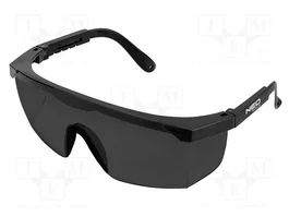NEO TOOLS Lunettes de protection avec lentilles teintées et monture réglable