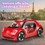 Bandai Miraculous Ladybug Volkswagen e-Beetle Décapotable - Voiture Jouet avec Kwamis - À partir de 4 ans
