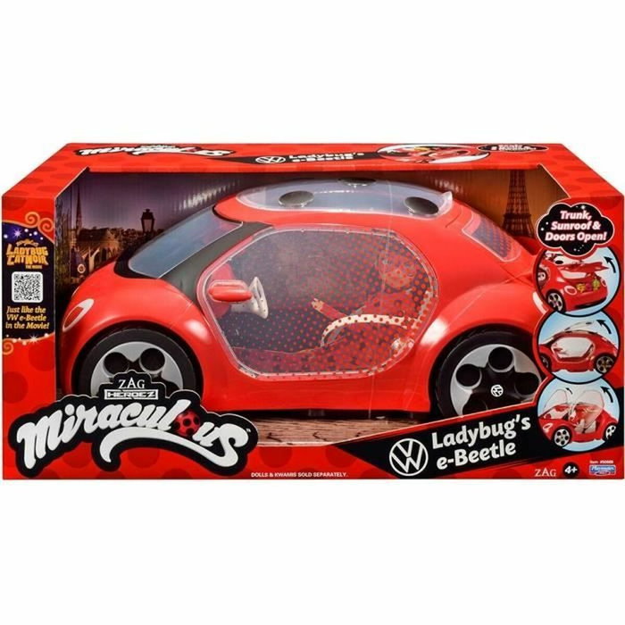 Bandai Voiture Miraculous Ladybug - Volkswagen e-Beetle