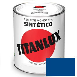 Titanlux Esmalte Sintético Industrial Azul Marino 750ml 551