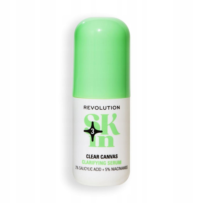 Revolution Skincare Clear Canvas Sérum Clarifiant Visage 5% Niacinamide & 2% Acide Salicylique 30 ml Revolution Skincare Clear Canvas Sérum Clarifiant Visage 5% Niacinamide & 2% Acide Salicylique 30 ml