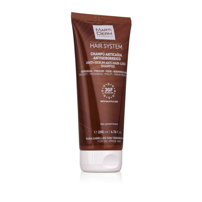 Martiderm Hair System - Sérum Capillaire 3GF pour Cheveux Secs et Abîmés - Flacon 200ml Martiderm Hair System - Sérum Capillaire 3GF pour Cheveux Secs et Abîmés - Flacon 200ml