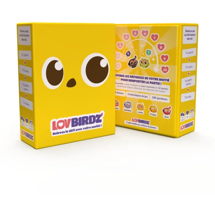 Chouic LovBirdz - Quiz de couple avec 190 cartes questions