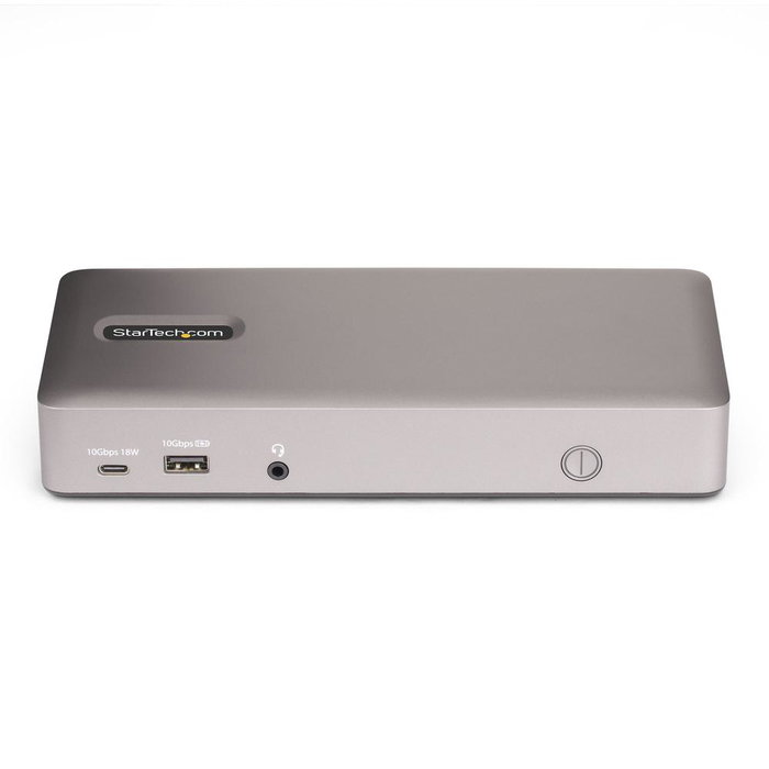 Startech Docking Station USB4 15-en-1 Triple 4K 60Hz 100W PD Ethernet 2.5 GbE Startech Docking Station USB4 15-en-1 Triple 4K 60Hz 100W PD Ethernet 2.5 GbE