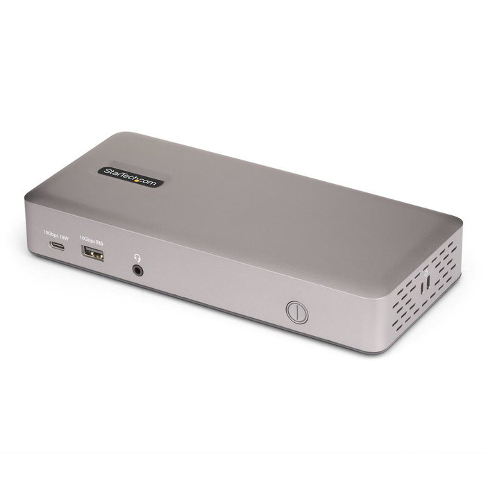 Startech Docking Station USB4 15-en-1 Triple 4K 60Hz 100W PD Ethernet 2.5 GbE Startech Docking Station USB4 15-en-1 Triple 4K 60Hz 100W PD Ethernet 2.5 GbE