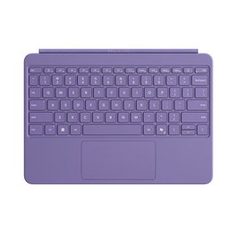 Microsoft Teclado Surface Pro 12'' Violeta – Clavier rétroéclairé avec pavé tactile pour Surface Pro 12 pouces
