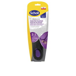 Scholl Semelles anti-douleur Fasciite Plantaire Technologie In-balance 3 en 1 Taille M (40-42) 1 unité