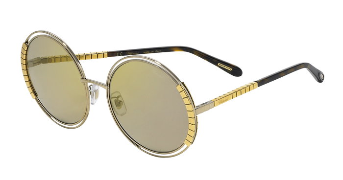 Chopard SCHC79608FFG Lunettes de soleil marron et doré Chopard SCHC79608FFG Lunettes de soleil marron et doré