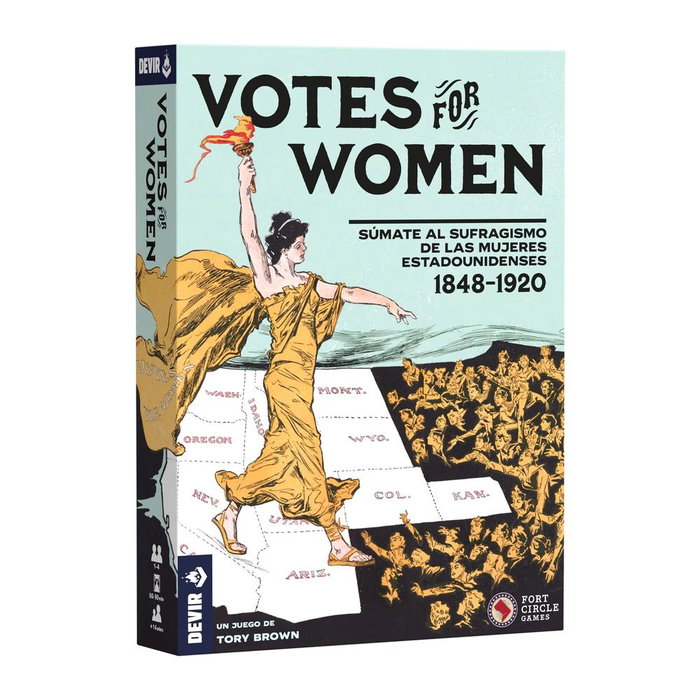 Devir Votes For Women Jeu de Société Stratégique Historique sur le Suffrage Féminin Devir Votes For Women Jeu de Société Stratégique Historique sur le Suffrage Féminin