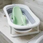 Thermobaby Transat de bain ATOLL pour nouveau-né jusqu'à 8 mois, position idéale, couleur vert céladon