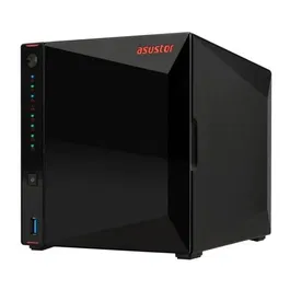 Asustor Serveur NAS AS5404T Nimbustor 4 Gen2 4 baies - Processeur Quad-Core 2.0 GHz, 4 Go RAM DDR4, 2 ports 2.5GbE - Idéal pour les professionnels et les fichiers 4K