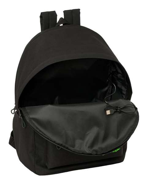 Safta Sac à dos double pour portable 15,6" avec port USB 31x44x18cm - Âge minimum 3 ans