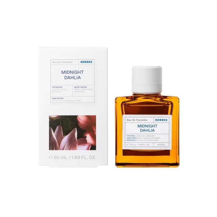 Korres Midnight Dahlia Eau de Toilette Unisexe 50 ml Korres Midnight Dahlia Eau de Toilette Unisexe 50 ml