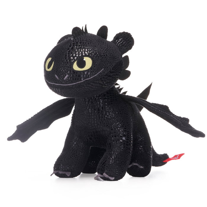 PLAY BY PLAY Peluche Dents-de-sabre Comment dresser votre dragon 30 cm - Stuffed Toothless How to Train Your Dragon