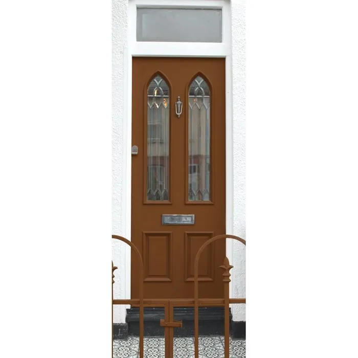 Ripolin - Peinture multi-supports 2 litres - Bois, fer, aluminium, béton, PVC - Mat - Teinte Châtaigner RAL 8007 - Résistante aux intempéries et à l'humidité
