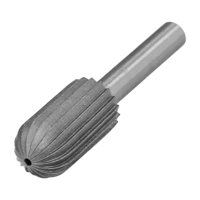 WOLFPACK LINEA PROFESIONAL Fresa Rotativa Para Metal Cilindrica Curva Ø 12 mm. x 30 mm. Ø 6 mm. Spitze WOLFPACK LINEA PROFESIONAL Fresa Rotativa Para Metal Cilindrica Curva Ø 12 mm. x 30 mm. Ø 6 mm. Spitze