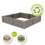 Smoby Arenoir de 60-70 litres à 2 usages - pour jouer et cultiver - 77 x 76 x 17 cm - en plastique