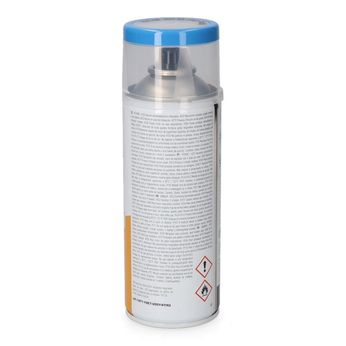 Koma Tools Peinture acrylique en spray RAL 5015 bleu ciel finition brillante, 300 ml