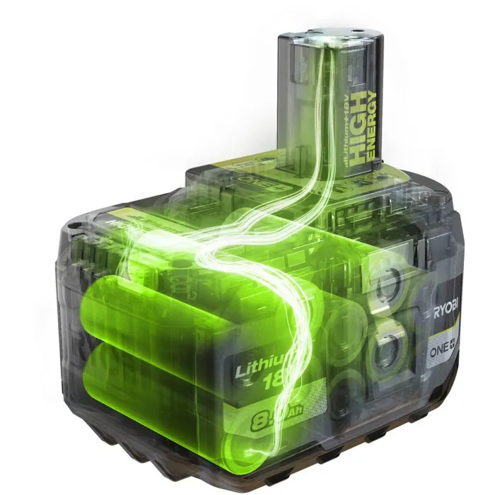 Ryobi Batterie Lithium+ High Energy RB1880TG 18V 8,0Ah Ryobi Batterie Lithium+ High Energy RB1880TG 18V 8,0Ah