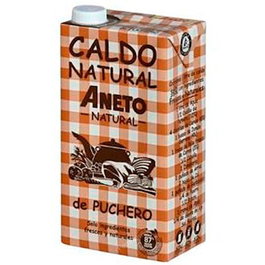 ANETO Caldo Natural de Puchero 1 lt