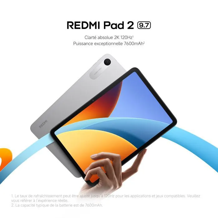 Xiaomi REDMI Pad 2 9.7 Argent