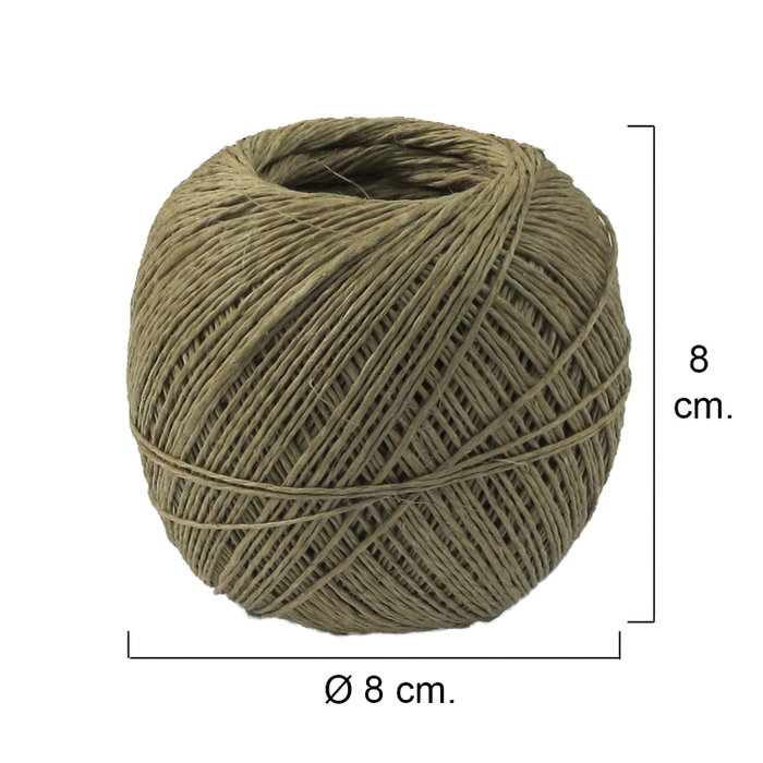 WOLFPACK LINEA PROFESIONAL Ficelle polie n° 6 (bobine 100 g)