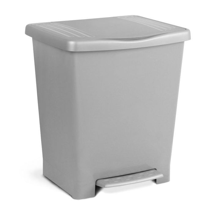 Tatay Poubelle à Pedal Millenium 25L Rouge - Disponible en Blanc, Bleu, Gris