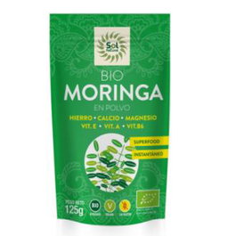 SOLNATURAL Moringa Bio en poudre 125g