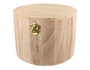 Innspiro Boîte ronde en bois de balsa 18x14cm