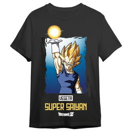 TOEI ANIMATION Camiseta Vegeta Super Saiyan Dragon Ball Z adulte - M