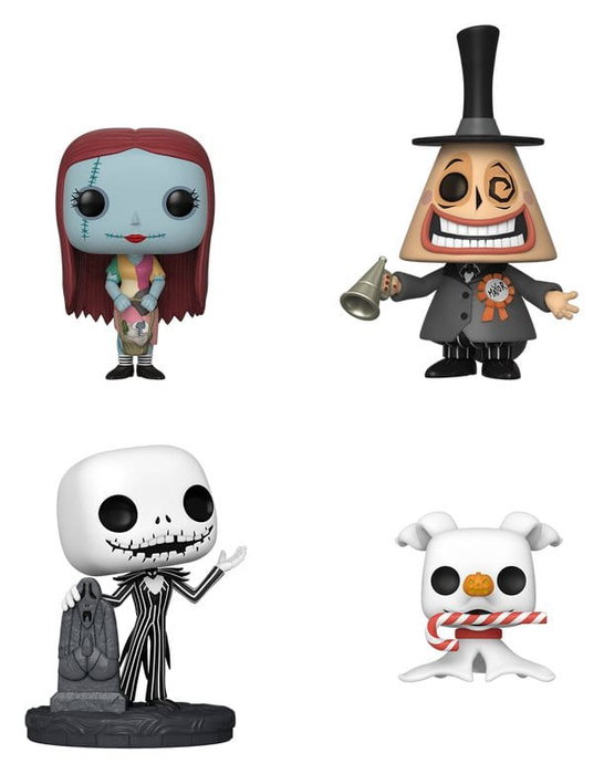 Funko Lot de 4 figurines POP! Disney L'Étrange Noël de monsieur Jack Funko Lot de 4 figurines POP! Disney L'Étrange Noël de monsieur Jack