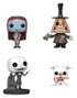 Funko Lot de 4 figurines POP! Disney L'Étrange Noël de monsieur Jack