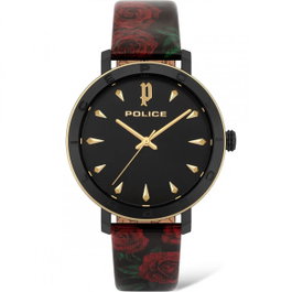 Police PL16033MSBG.02 avec bracelet rouge
