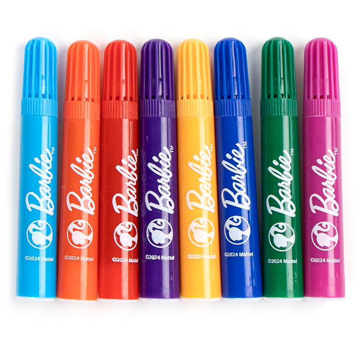 CERDÁ Coffret de papeterie coloriage Barbie - 30 x 30 x 2,5 cm