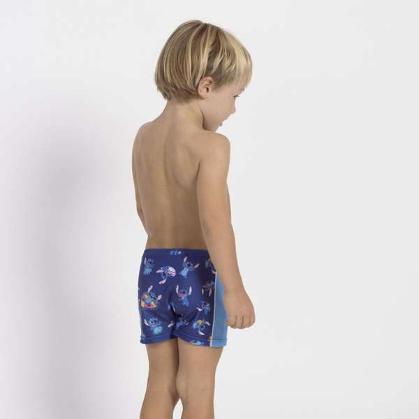 Cerdà Boxer de bain Stitch pour garçon - 10 ans - DARK BLUE