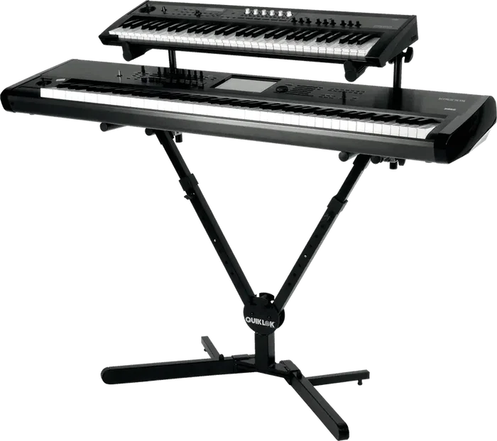 QUIKLOK Extension Second Clavier pour Support QLY40, Noir, Acier, Charge Max 33,8 kg QUIKLOK Extension Second Clavier pour Support QLY40, Noir, Acier, Charge Max 33,8 kg