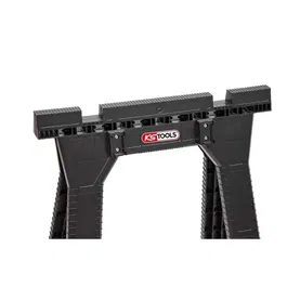 KS TOOLS 850.0390F - Tréteaux pliants pour caisse SCM, pour établi, 18 L, polypropylène, 450 x 310 x 367 mm