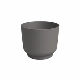 Artevasi Pot de fleurs Miami - 30 cm, 13 L, Anthracite - Dimensions : 29.7 x 29.7 x 25.1 cm