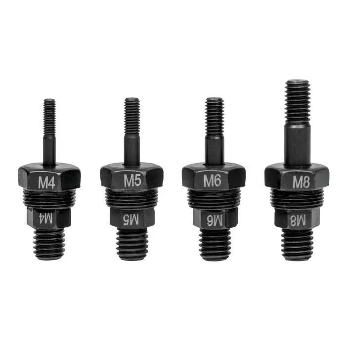 Rapid RP160 - Adaptateur pour écrous à sertir M4 M5 M6 M8 - Pour perceuse-visseuse - Outil de fixation pour matériaux fins ou difficiles d'accès