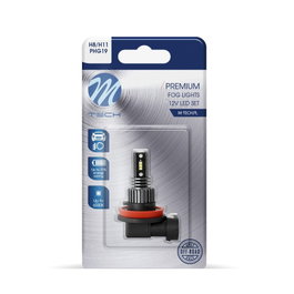 M-TECH Ampoule LED H8/H11 Blanc Froid