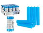 Leknes Lot de 7 accumulateurs de froid cylindre bleu plastique PE 6,5x12x6,5 cm (Set de 24)