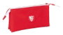 Safta Portatodo Triple Sevilla FC - Trousse triple de rangement, 22 x 12 x 3 cm