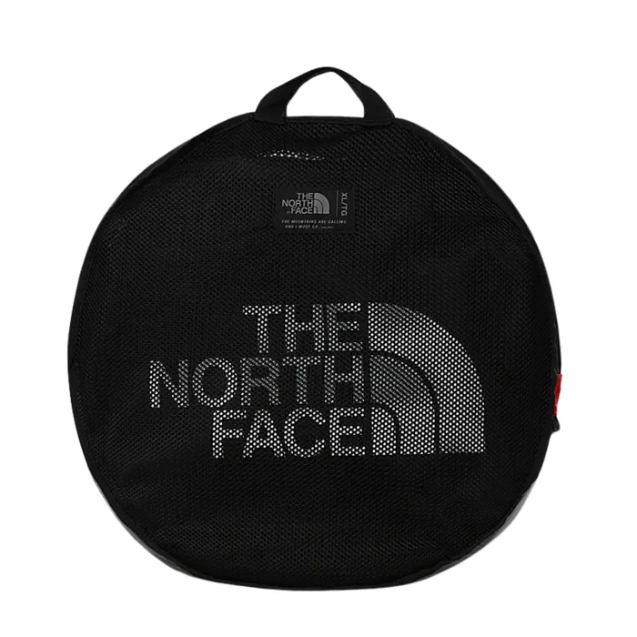 The North Face NF0A52SC 53R - Sac de voyage Base Camp Duffel XL 132L - Nylon balistique recyclé - Noir / Blanc