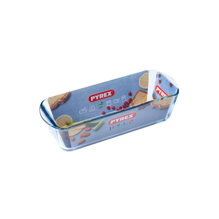 Pyrex Moule à cake 31 cm en verre borosilicate 1450157 Pyrex Moule à cake 31 cm en verre borosilicate 1450157