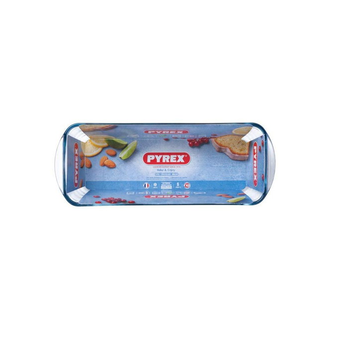 Pyrex Moule à cake 31 cm en verre borosilicate 1450157 Pyrex Moule à cake 31 cm en verre borosilicate 1450157