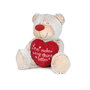 Famosa Peluche Lovely Bear 54 cm - Softies - Ours en peluche super doux avec accessoires